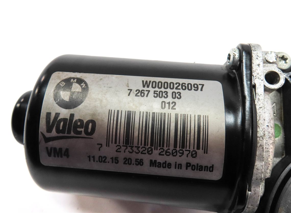 Thumbnail 4: 12-19 BMW 320i 328i 330i 335i 340i 428i 430i 435i 440i M3 M4 FRONT WIPER MOTOR
