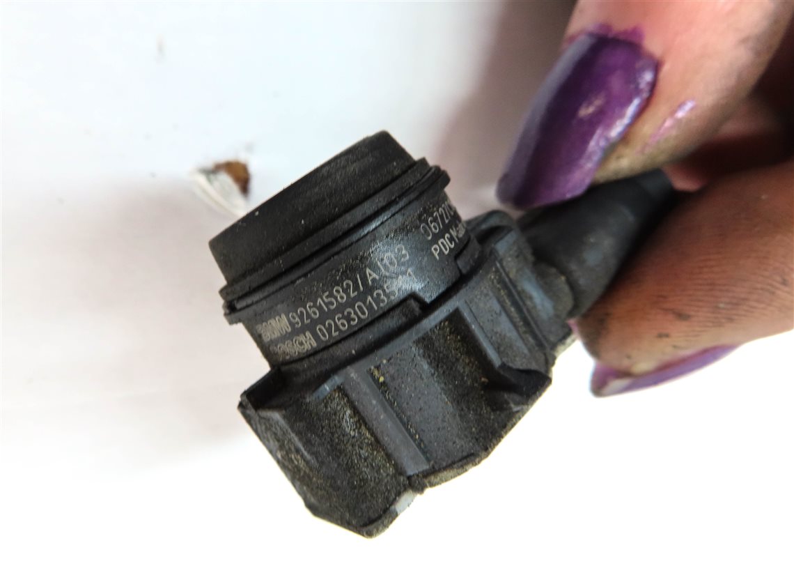 Thumbnail 5: 15 BMW 428I GRAN COUPE (F32) REAR PARK ASSIST PDC DISTANCE SENSOR SET/4 (Black)
