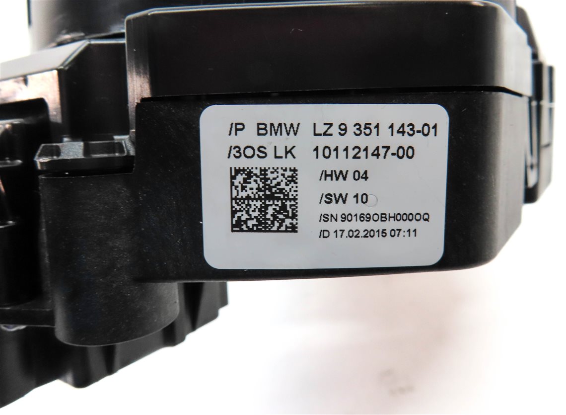 Thumbnail 6: 2012-2017 BMW 2 3 4 SERIES (F22 F30 F32) COLUMN BLINKER WIPER COMBINATION SWITCH