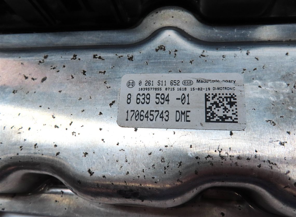 Thumbnail 7: 13-18 BMW 328i 428i 528i X3 X4 (F30 F32) 2.0L N26 ENGINE DME BCM MODULE KEY SET