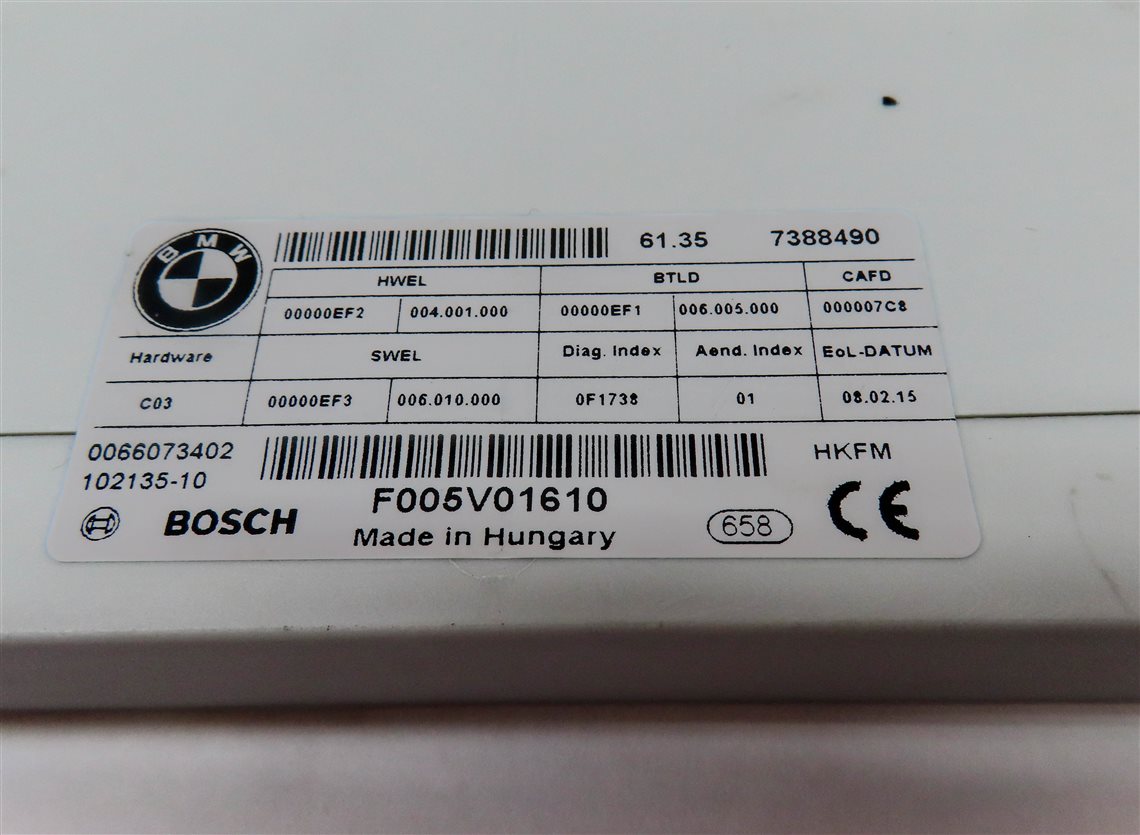 Thumbnail 4: 2015 BMW 428I GRAN COUPE (F32) REAR TRUNK HATCH LID LIFT CONTROL MODULE