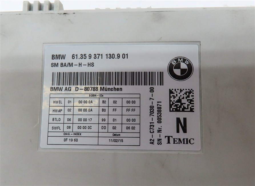 Thumbnail 4: 10-19 328i 330i 335i 530i 535i 550i 740i 750i FRONT LEFT HEATED SEAT MODULE