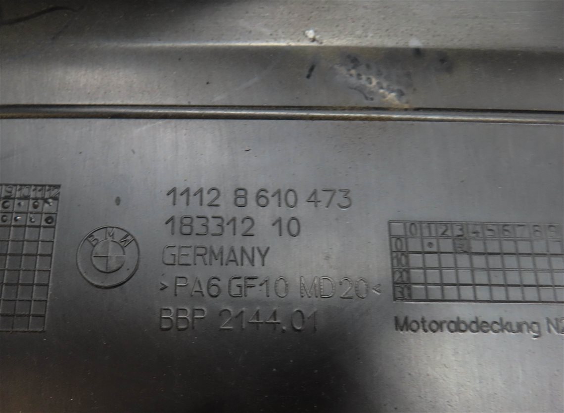 Thumbnail 7: 12-18 2 3 4 X3 X4 (F22 F30 F32 F25 F26) 2.0L TURBO N20 N26 PRIMARY ENGINE COVER