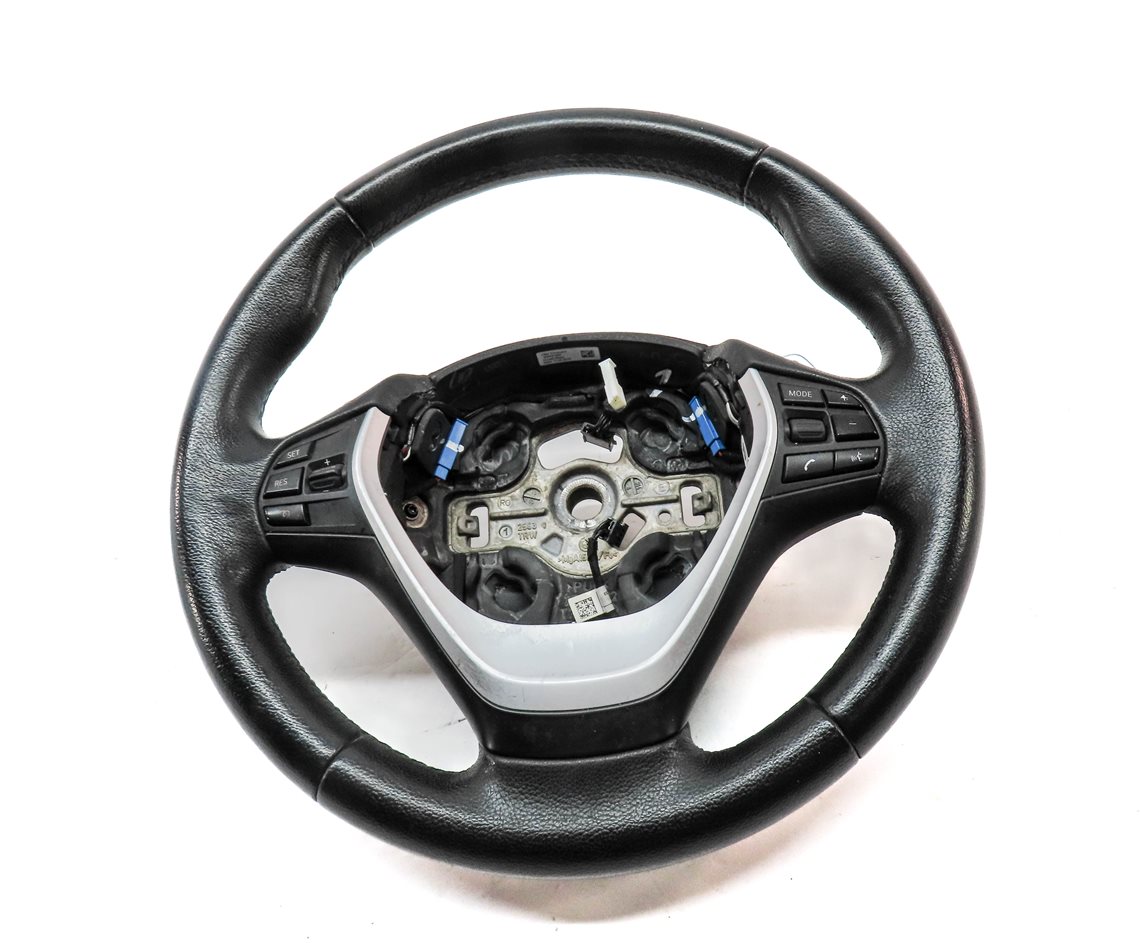 Thumbnail 2: 12-18 BMW 2 3 4 SERIES F22 F30 F32 SPORT STEERING WHEEL w/ SHIFT PADDLES (Black)