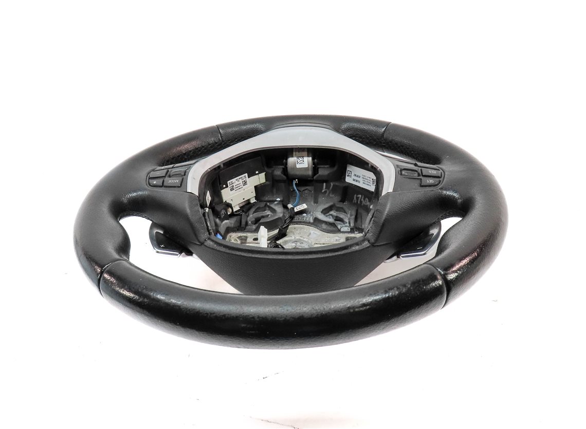 Thumbnail 4: 12-18 BMW 2 3 4 SERIES F22 F30 F32 SPORT STEERING WHEEL w/ SHIFT PADDLES (Black)