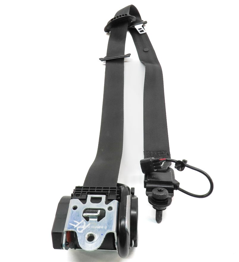 Thumbnail 4: 12-17 LAND RANGE ROVER EVOQUE L538 2-DOOR FRONT RIGHT SEATBELT RETRACTOR (Black)