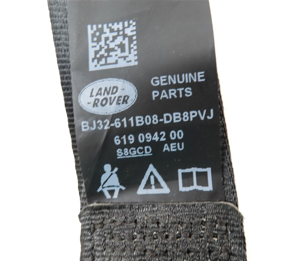 Thumbnail 5: 12-17 LAND RANGE ROVER EVOQUE L538 2-DOOR FRONT RIGHT SEATBELT RETRACTOR (Black)
