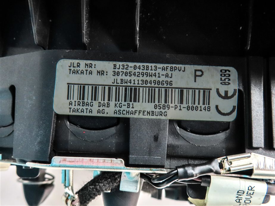 Thumbnail 6: 2012-2013 RANGE ROVER EVOQUE (L538) LEFT DRIVER STEERING WHEEL AIRBAG AIR BAG