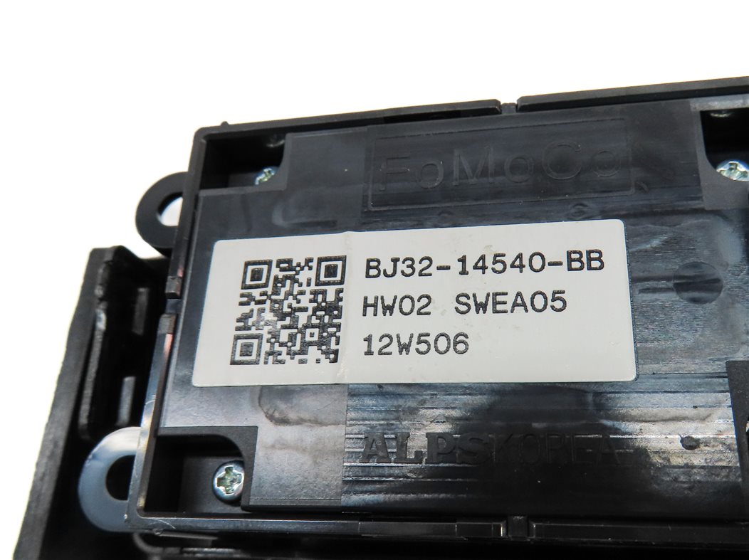 Thumbnail 6: 12-17 RANGE ROVER EVOQUE (L538) 2 DOOR FRONT LEFT DOOR WINDOW SWITCH w/ PFOLD