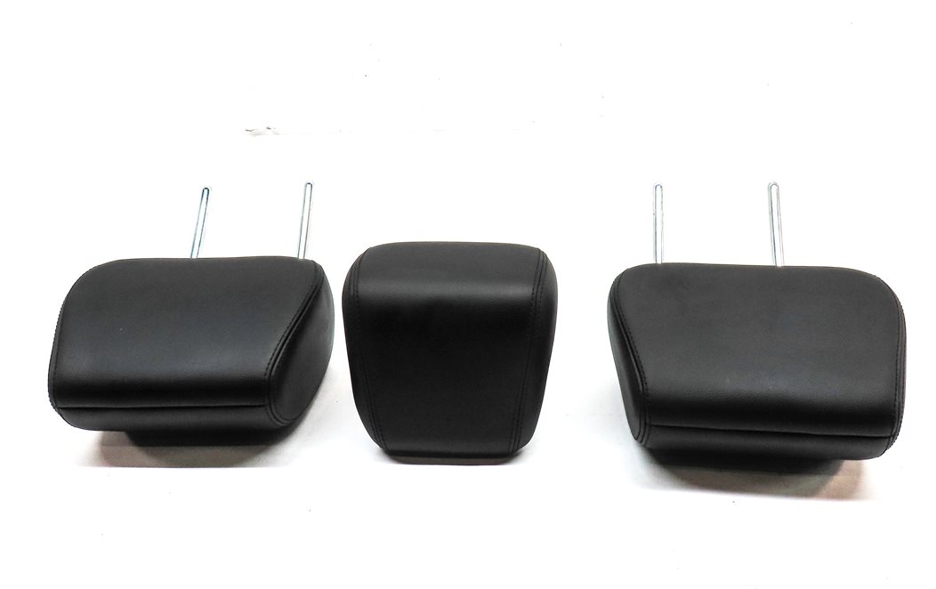 Thumbnail 4: 12-15 RANGE ROVER EVOQUE L538 REAR LEFT RIGHT CENTER SEAT HEADREST SET 3 (BLACK)