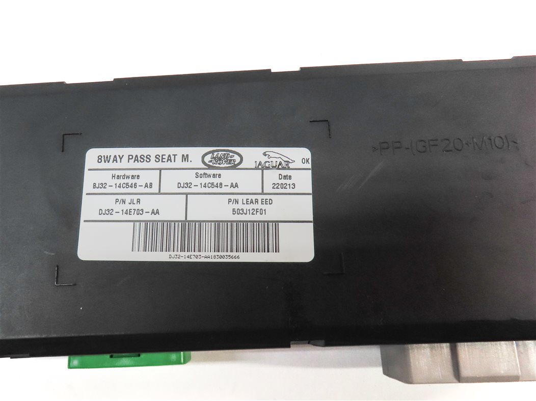 Thumbnail 4: 2013 RANGE ROVER EVOQUE (L538) FRONT RIGHT PASSENGER SEAT CONTROL MODULE