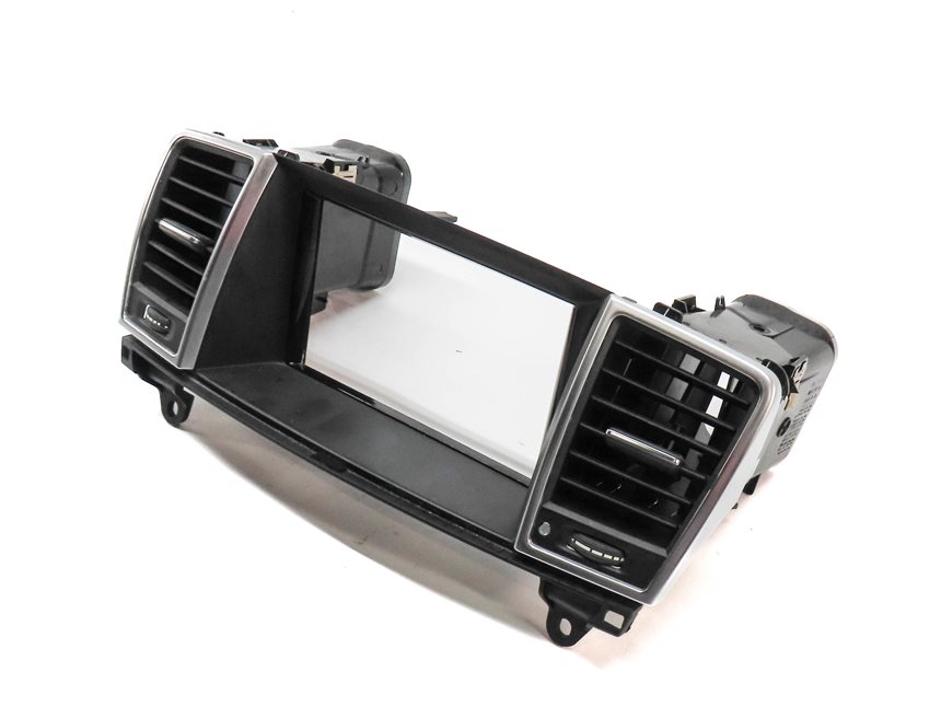 15 MB ML350 W166 FRONT CENTER DASH SCREEN TRIM HEAT AIR AC DUAL VENT (Black)
