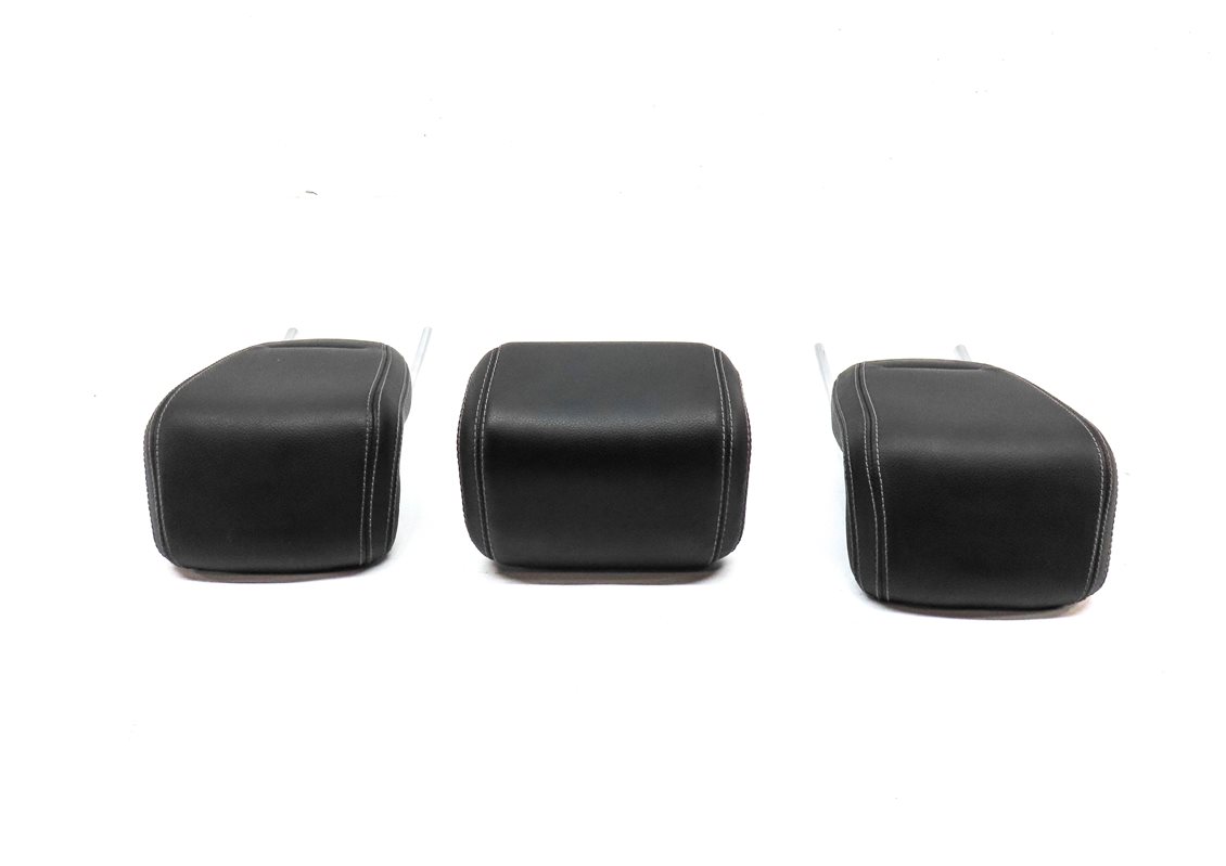 Thumbnail 4: 12-15 MERCEDES ML-CLASS (W166) REAR LEFT CENTER RIGHT SEAT HEADREST SET3 (Black)