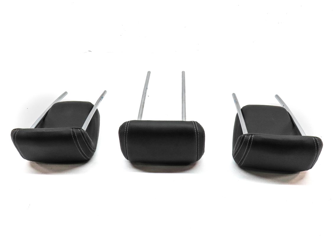 Thumbnail 5: 12-15 MERCEDES ML-CLASS (W166) REAR LEFT CENTER RIGHT SEAT HEADREST SET3 (Black)