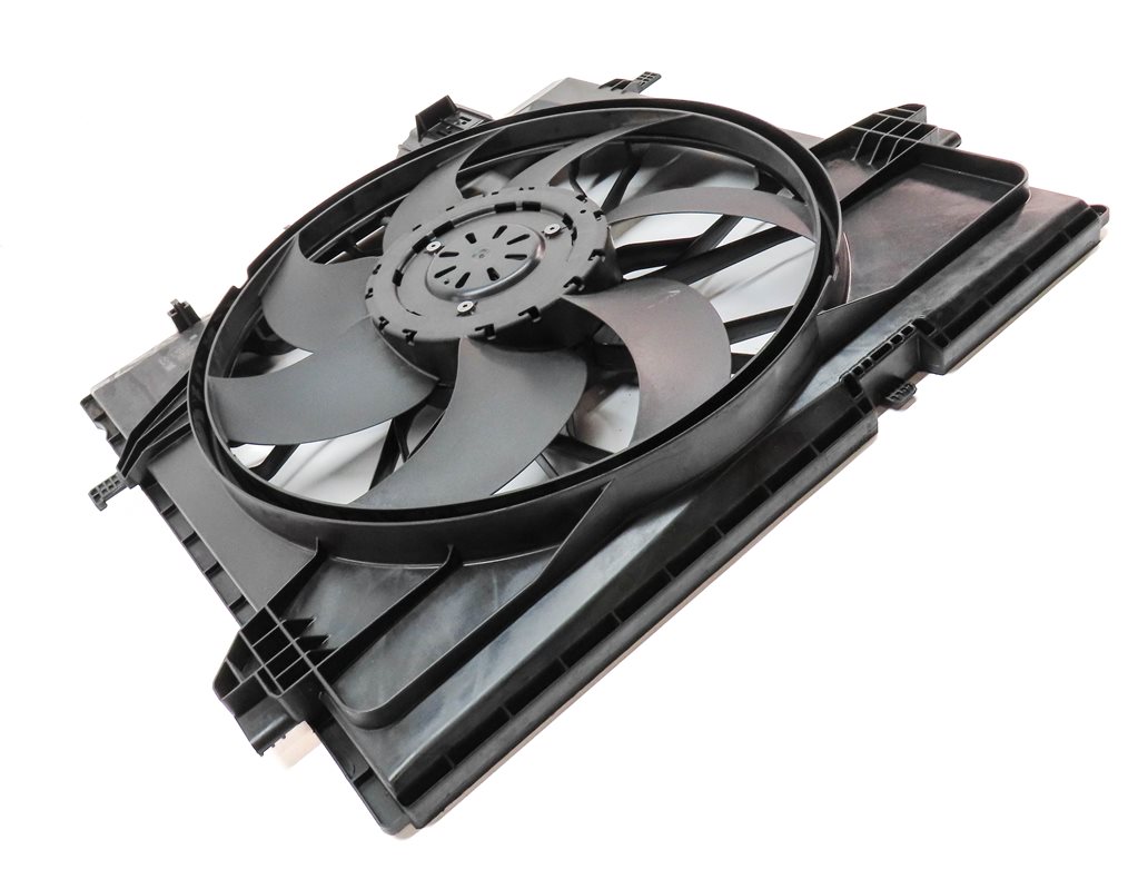 Thumbnail 3: 2012-2019 MERCEDES GL GLE GLS ML (W166 X166) 600w RADIATOR COOLING FAN ASSEMBLY