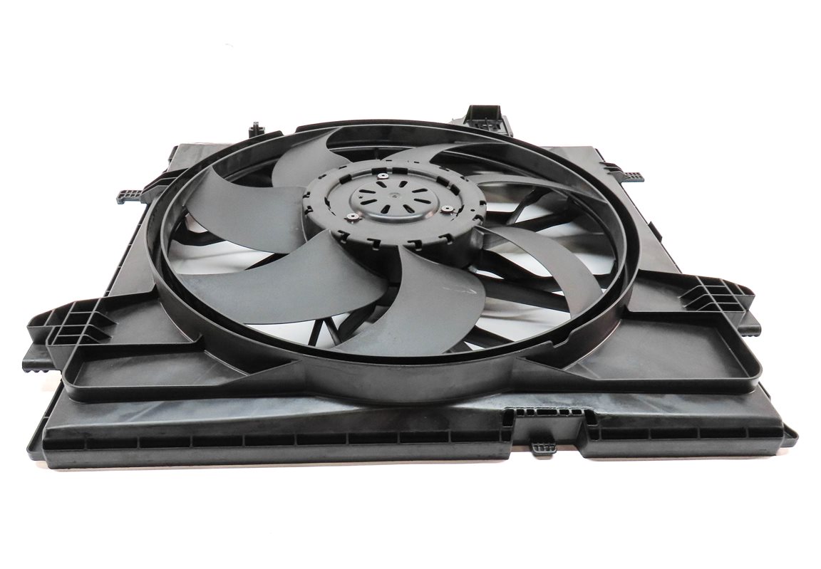 Thumbnail 4: 2012-2019 MERCEDES GL GLE GLS ML (W166 X166) 600w RADIATOR COOLING FAN ASSEMBLY