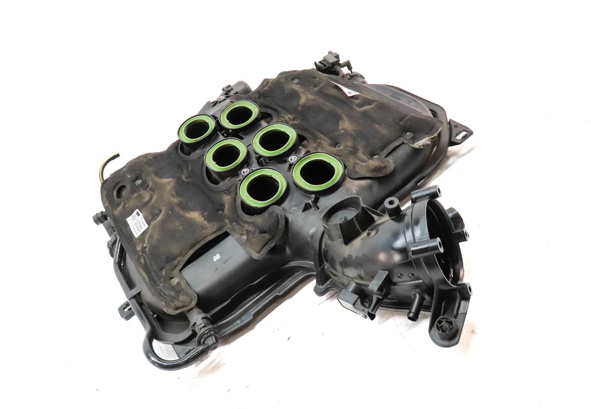Thumbnail 3: 12-18 MERCEDES C E GLK (W204 W207 X204) 3.5L M276 ENGINE UPPER INTAKE MANIFOLD