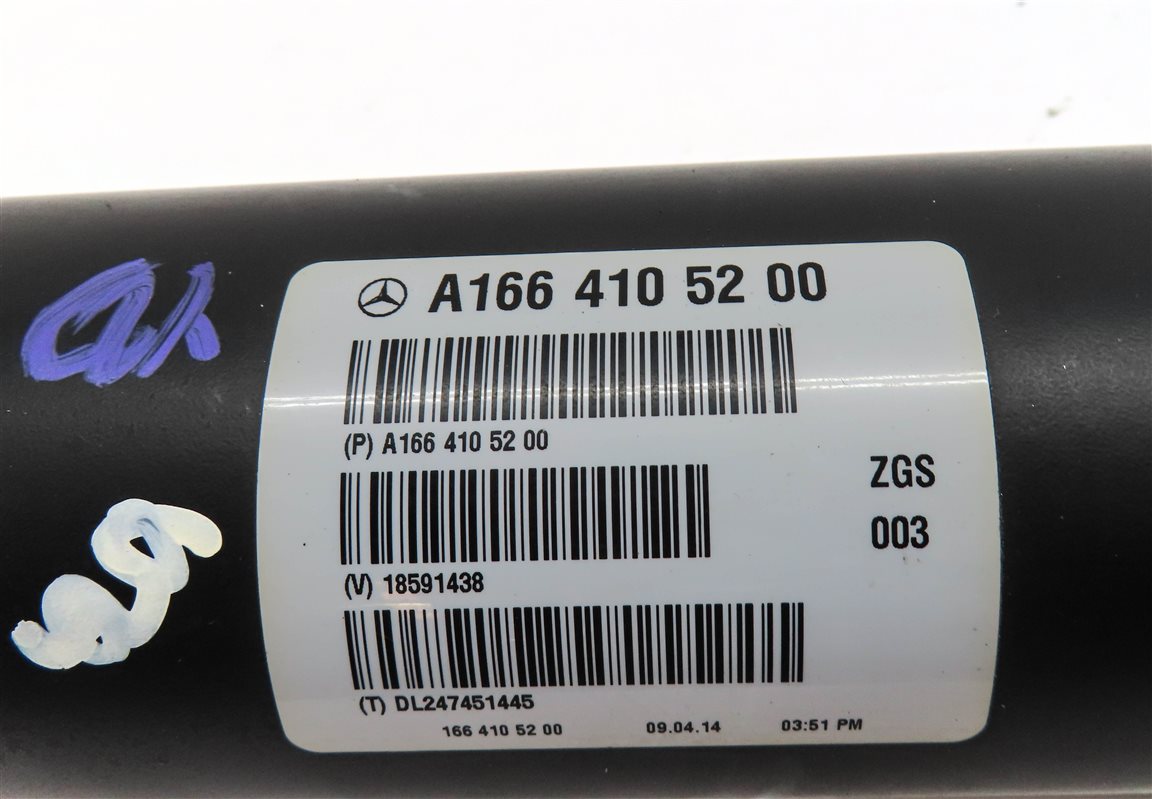 Thumbnail 6: 2014-2018 MERCEDES GLE350 ML350 (W166) RWD REAR DRIVESHAFT DRIVE LINE SHAFT