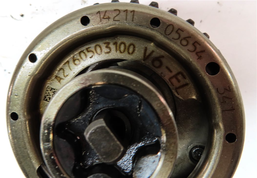 Thumbnail 5: 13-18 MERCEDES W204 W212 W166 3.5L LEFT CYLINDER HEAD INTAKE TIMING GEAR PHASER
