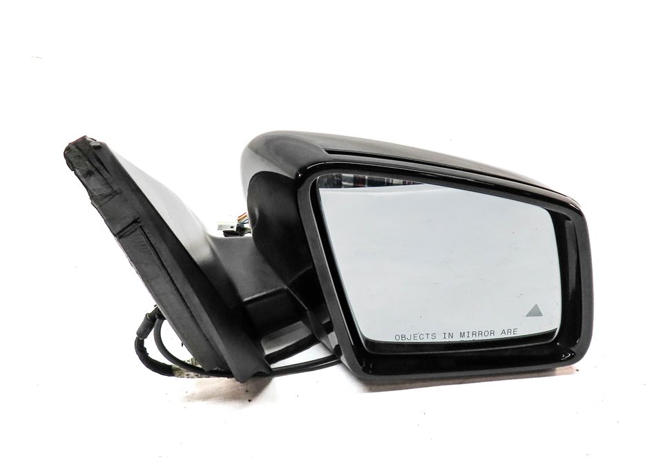 Thumbnail 4: 14-15 MERCEDES ML CLASS W166 RIGHT PFOLD MEMORY HEAT CAMERA BLIND MIRROR (Black)