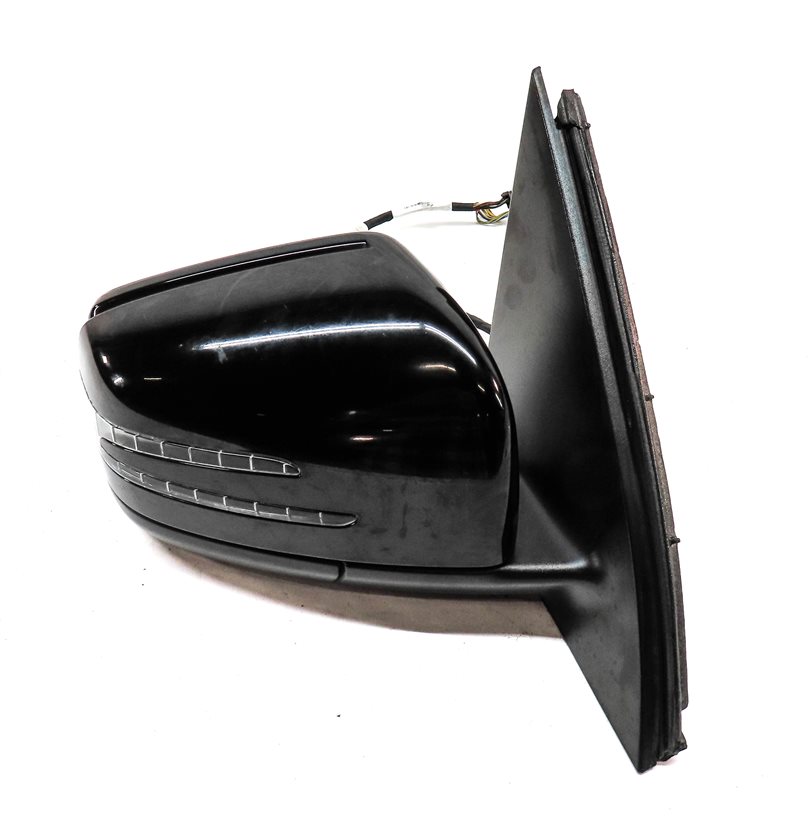 Thumbnail 7: 14-15 MERCEDES ML CLASS W166 RIGHT PFOLD MEMORY HEAT CAMERA BLIND MIRROR (Black)
