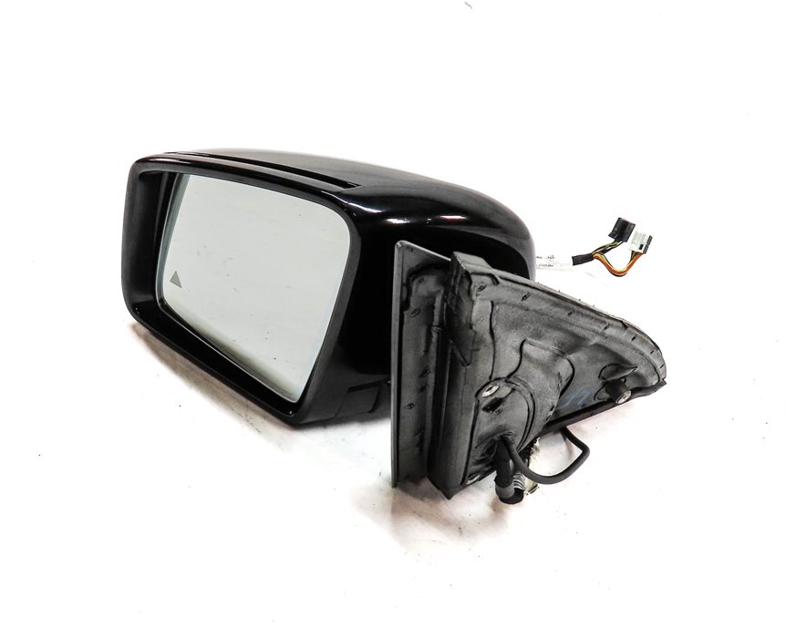 Thumbnail 6: 14-15 MERCEDES ML CLASS W166 LEFT PFOLD MEMORY HEAT CAMERA BLIND MIRROR (Black)