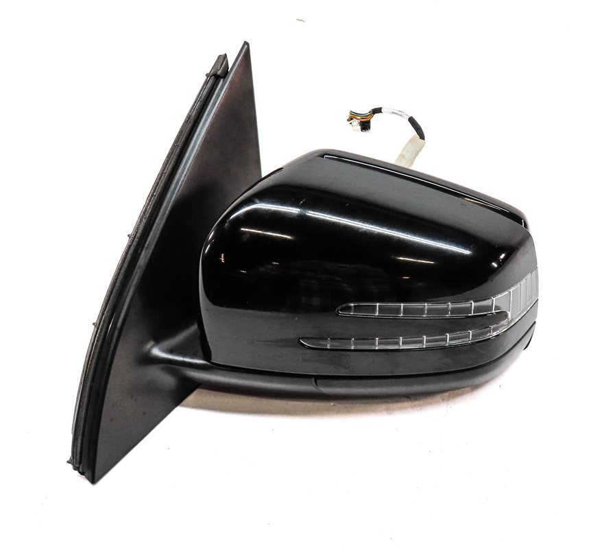 Thumbnail 8: 14-15 MERCEDES ML CLASS W166 LEFT PFOLD MEMORY HEAT CAMERA BLIND MIRROR (Black)