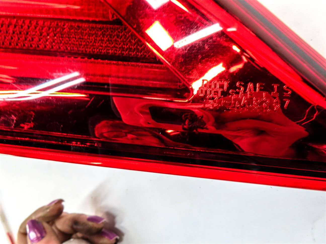 Thumbnail 8: 12-15 MERCEDES ML-CLASS (W166) REAR RIGHT PASSENGER LED TAILLIGHT BRAKE LIGHT