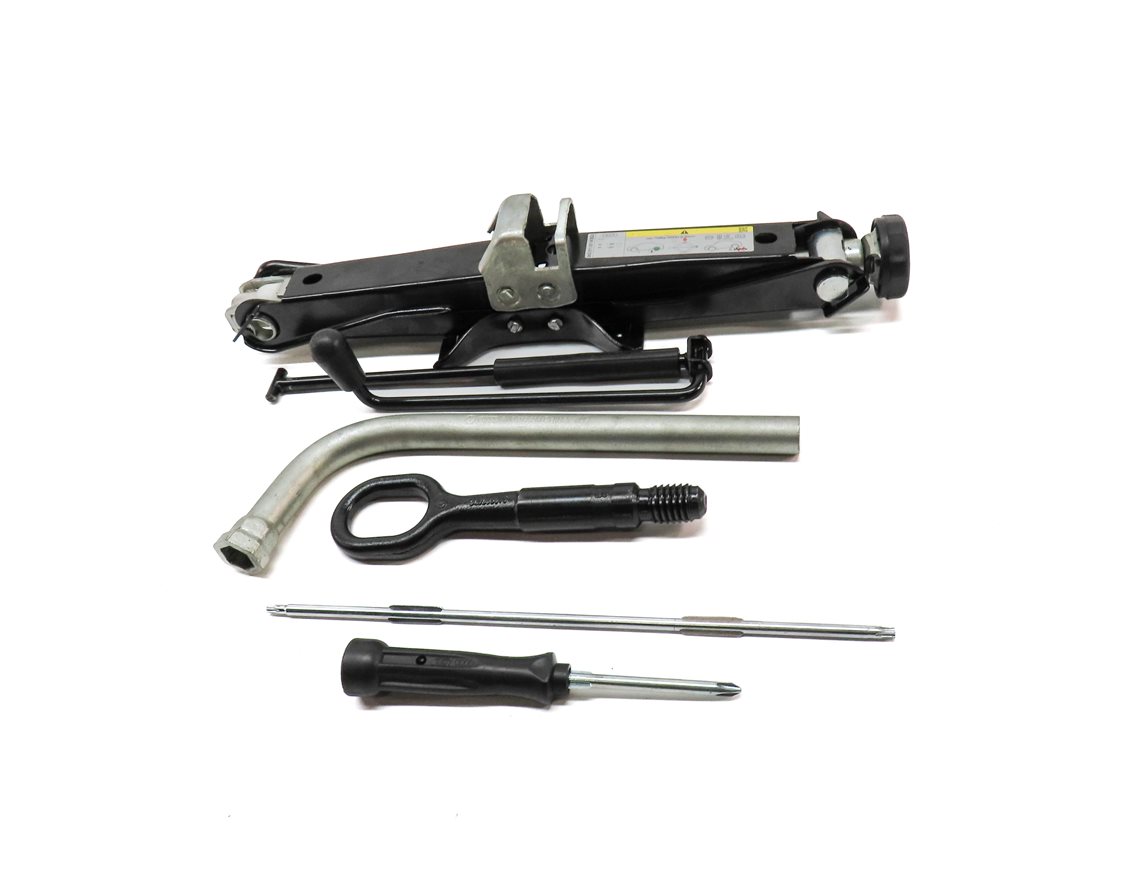 Thumbnail 2: 2009-2017 AUDI A4 S4 A5 S5 (B8 8K 8T) SPARE TIRE JACK WRENCH TOOL KIT SET