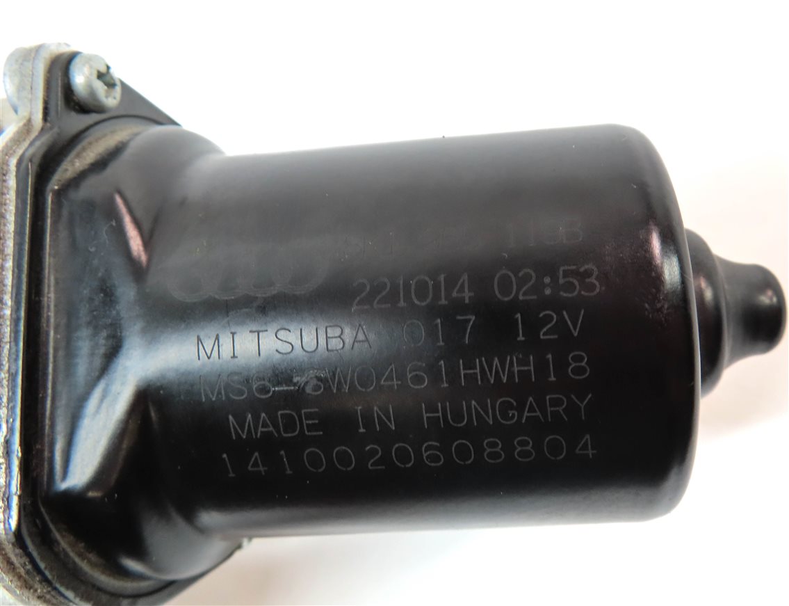 Thumbnail 6: 15-16 AUDI A4 (B8 8K) SEDAN FRONT WINDSHIELD WIPER MOTOR