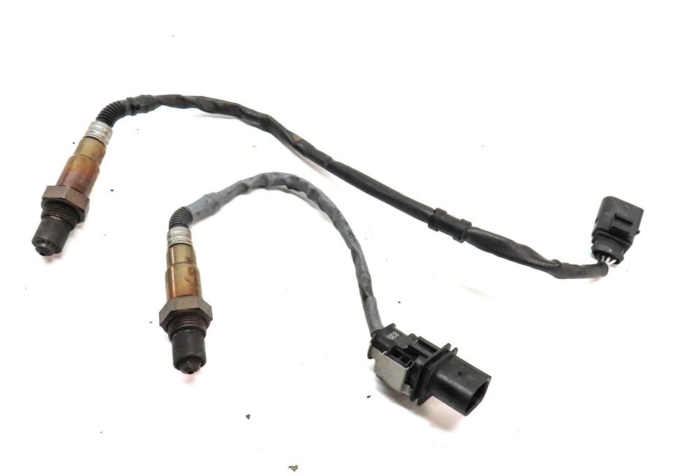 2015 AUDI A4 (B8 8K) 2.0L (CAED) ENGINE OXYGEN O2 LAMBDA PROBE SENSOR SET/2