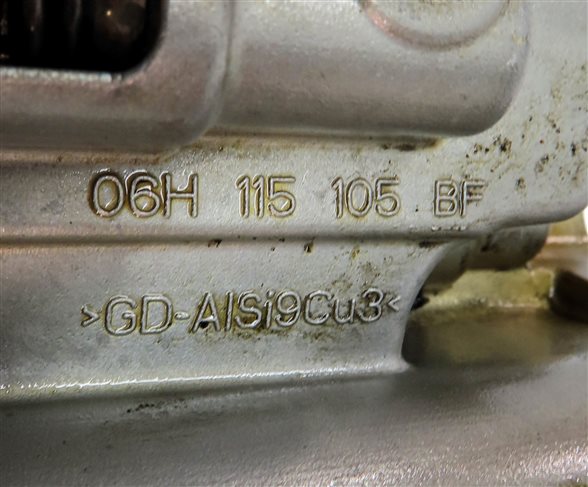 Thumbnail 7: 2015 AUDI A4 (B8 8K) 2.0L (CAED) ENGINE MOTOR OIL FLUID PUMP w/ PICK UP TUBE