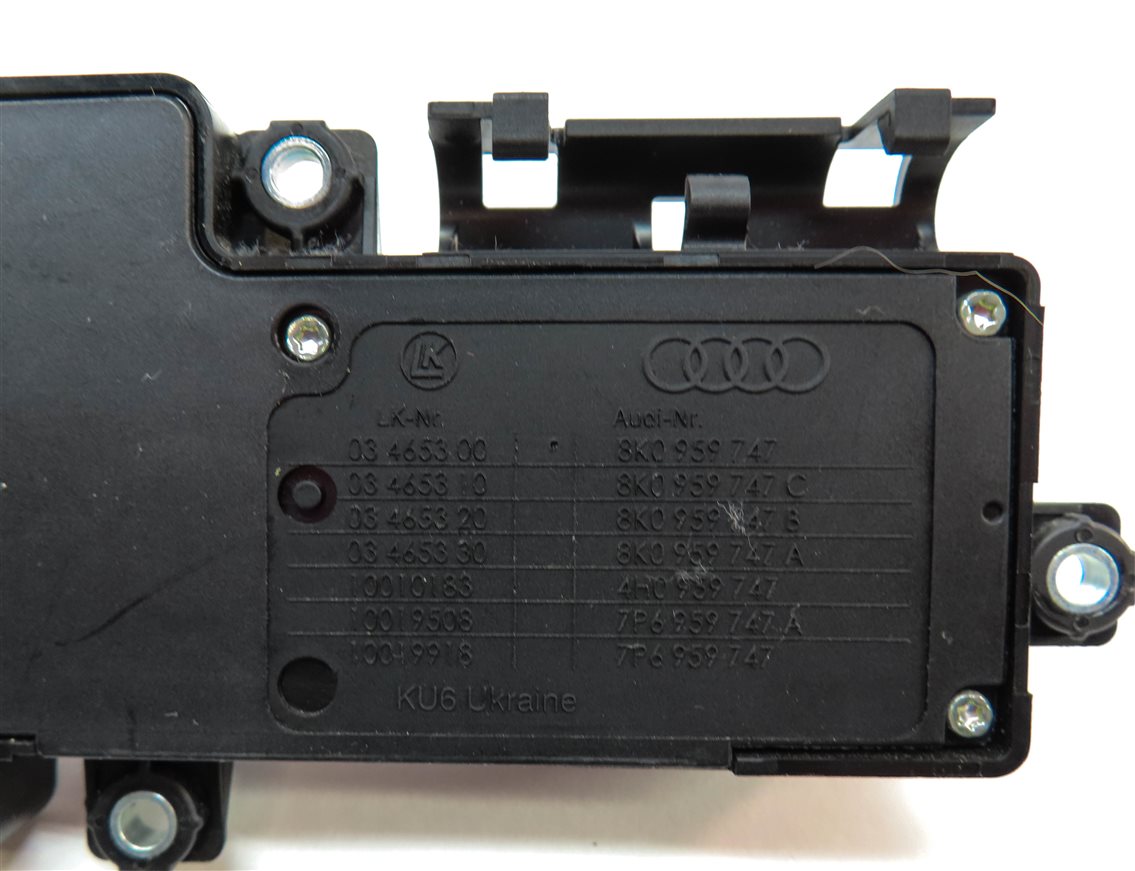 Thumbnail 6: 2015 AUDI A4 (B8 8K) FRONT LEFT DRIVER SEAT POSITION ADJUST SWITCH PANEL