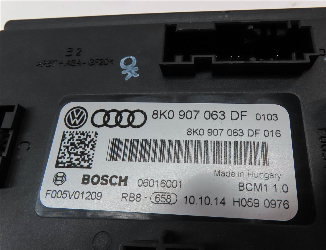 Thumbnail 15: 14-15 AUDI A4 A5 B8 8K 8T 2.0L CAED ECM BCM IMMOBILIZER MODULE KEY SET (146k)