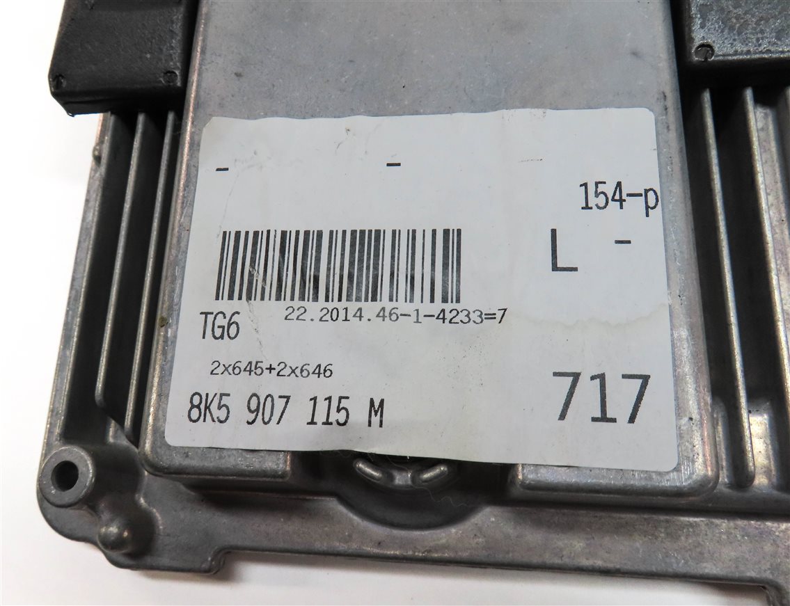 Thumbnail 17: 14-15 AUDI A4 A5 B8 8K 8T 2.0L CAED ECM BCM IMMOBILIZER MODULE KEY SET (146k)