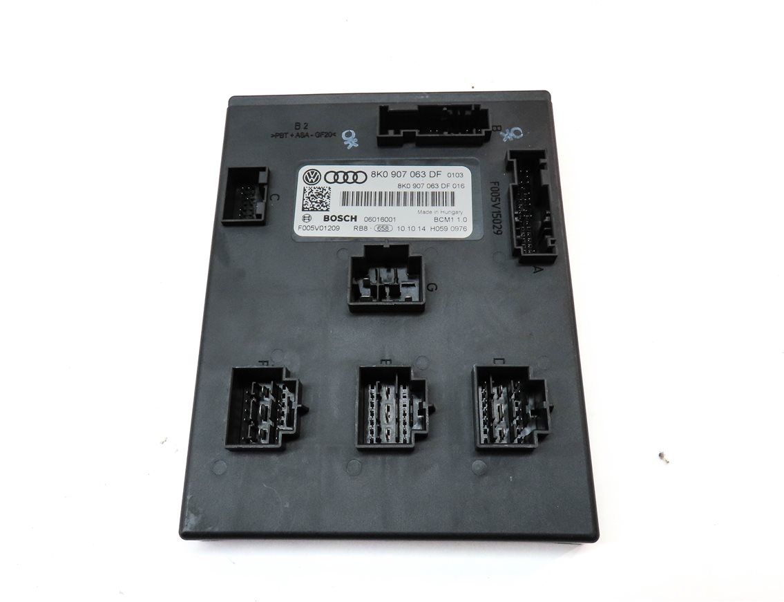 Thumbnail 5: 14-15 AUDI A4 A5 B8 8K 8T 2.0L CAED ECM BCM IMMOBILIZER MODULE KEY SET (146k)