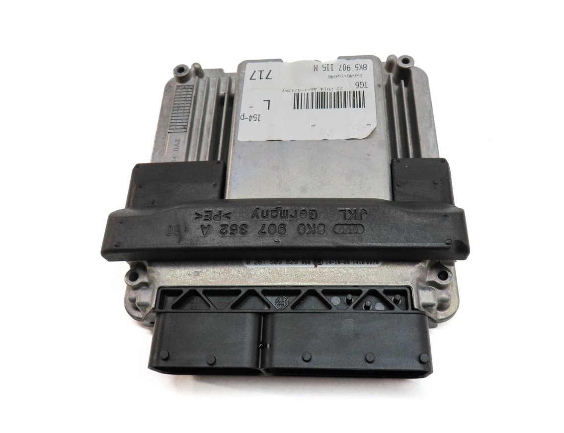 Thumbnail 7: 14-15 AUDI A4 A5 B8 8K 8T 2.0L CAED ECM BCM IMMOBILIZER MODULE KEY SET (146k)