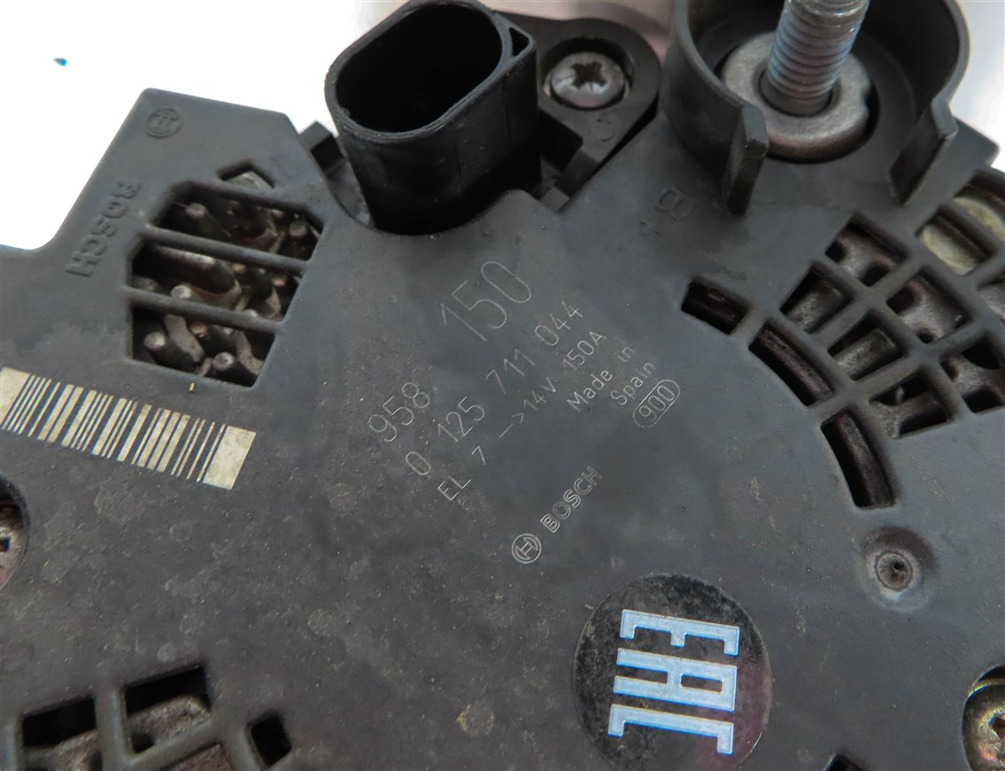 Thumbnail 6: 13-17 AUDI A4 A5 (B8 8K 8T) 2.0L TURBO ENGINE BOSCH ALTERNATOR