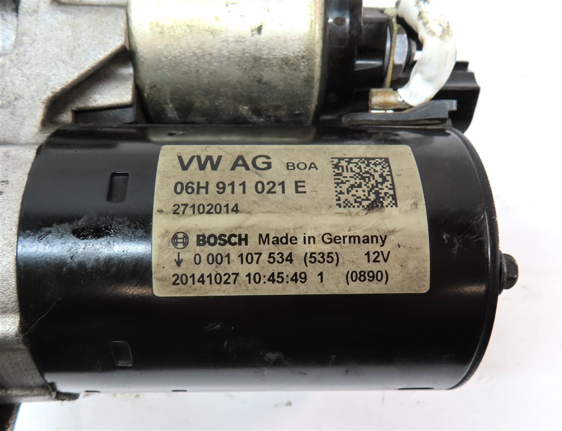 Thumbnail 7: 2014-2017 AUDI A4 A5 A6 (B8 8K 8T C7) 2.0L STARTER MOTOR (REGENERATIVE BRAKING)