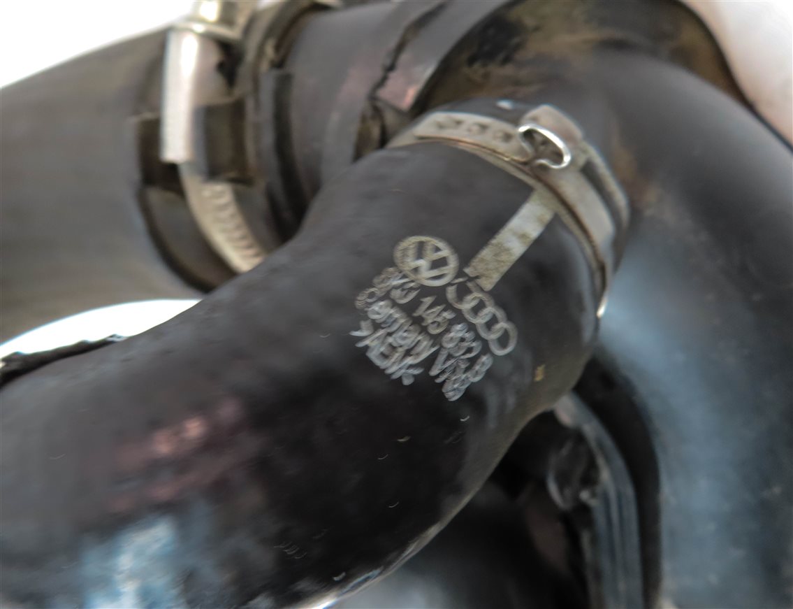 Thumbnail 7: 2015 AUDI A4 (B8 8K) 2.0L (CAED) ENGINE INTERCOOLER PRESSURE HOSE PIPE & DAMPER