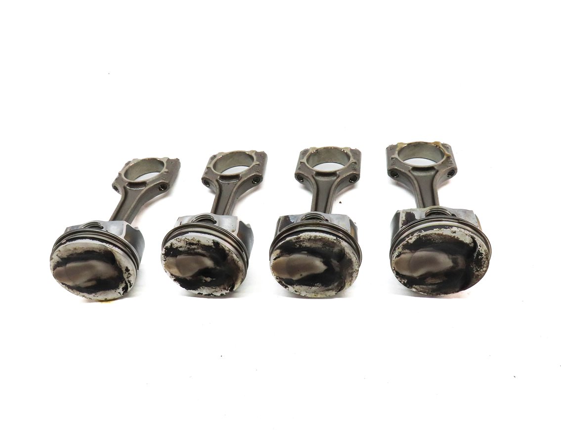 Thumbnail 3: 11-18 VW AUDI - A3 A4 A5 A6 Q5 TT BEETLE JETTA TIGUAN 2.0L TURBO PISTON SET/4