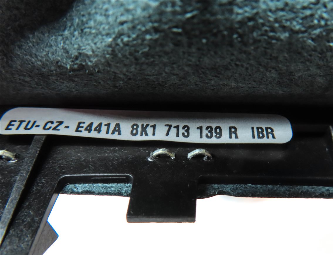 Thumbnail 7: 2015 AUDI A4 (B8 8K) AUTOMATIC TRANSMISSION SHIFT KNOB HANDLE w/ BOOT (BLACK)