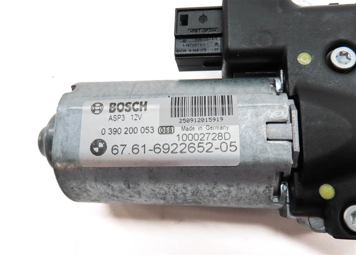 Thumbnail 6: 04-13 BMW X5 E53 E70 04-11 X3 (F25) PANORAMIC GLASS SUNROOF SUN ROOF MOTOR 