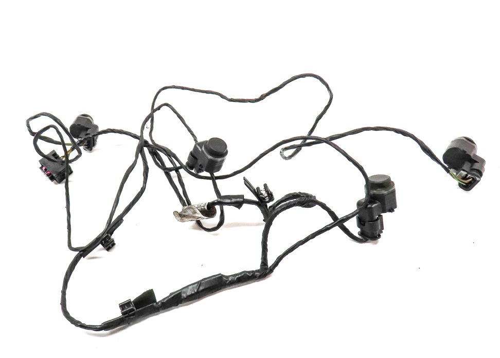 Thumbnail 2: 2013 BMW X5 (E70) REAR PARK ASSIST DISTANCE CONTROL PDC SENSOR SET/4 (WHITE)