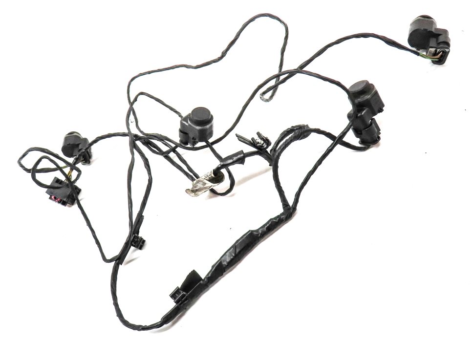 Thumbnail 3: 2013 BMW X5 (E70) REAR PARK ASSIST DISTANCE CONTROL PDC SENSOR SET/4 (WHITE)
