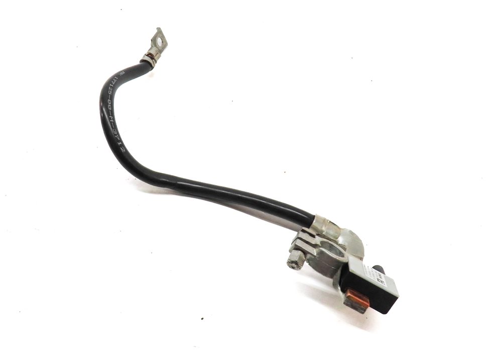 2013 BMW X5 (E70) 4.4L (N63) ENGINE NEGATIVE BATTERY CABLE w/ TERMINAL