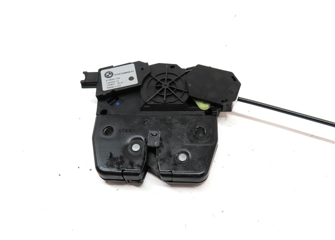 Thumbnail 5: 2013 BMW X5 (E70) REAR TRUNK CARGO HATCH LID LOCK LATCH ACTUATOR w/ CABLE