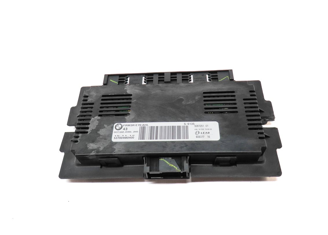 Thumbnail 2: 07-14 BMW X5 X5M X6 X6M (E70 E71) FRM3 FRM III AHL BCM BODY LIGHT CONTROL MODULE