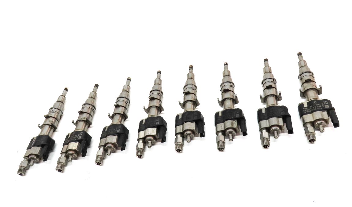 Thumbnail 2: 08-16 BMW 3 5 7 X5 X6 Z4 3.0L N54 4.4L N63 FUEL INJECTOR SET/8 (ALL INDEX 12)