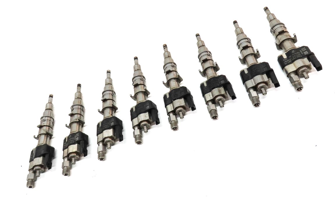 Thumbnail 3: 08-16 BMW 3 5 7 X5 X6 Z4 3.0L N54 4.4L N63 FUEL INJECTOR SET/8 (ALL INDEX 12)